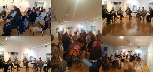 Proljetni koncert klase mandolinista održan u Sveučilišnoj galeriji